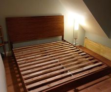 Super King solid wood bed frame