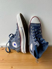 Converse Chuck taylor denim high top 37.5/ uk 4.5