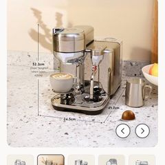 New Sage Nespresso Vertuo Creatista