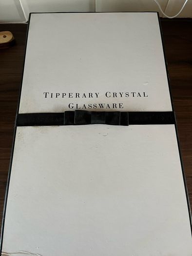 Tipperary Crystal Set of 6 wine glasses (eclipse range)