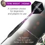 FREE P&P Steel Darts Set, Professional 23g Darts Tip with Non-Slip Stainless Steel Shaft, Poly Flights, PVC Shafts, Dart Sharpener, Rubber Rings, Flight Protecter, with Gift Box Image 4