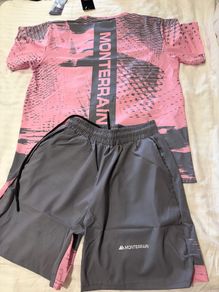 Men's new medium short set