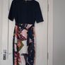 Ted Baker Midi Dress - Navy Floral - Size 3 UK 12 - RRP 195 Image 3