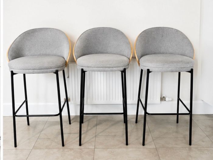 Kave Home Eamy Kitchen/ Bar Stool X 4