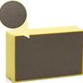 Glass Polish 15101 Diamond Hand Pad Sanding Block for Smoothing, Edging & Polishing 95 x 55mm - Grit 400 Image 4