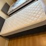 Harvey Norman single bed, mattress and head board Image 2