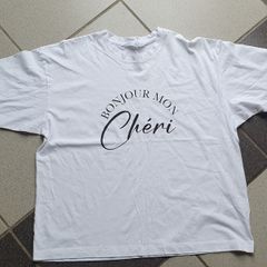 Size 10/12 - White Tee