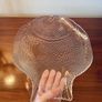 Large Vintage Fish Glass Serving Platter Plate Tray, Pasabahce Image 6