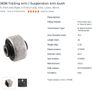 Suspension Arm Bushes Peugeot brand A.B.S. , Citroen, Opel, Vauxhall  270838 270815  Front Axle Left Right, Inner Lower  New Set of 4 Image 2