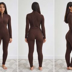 Womens ribbed  jumpsuit