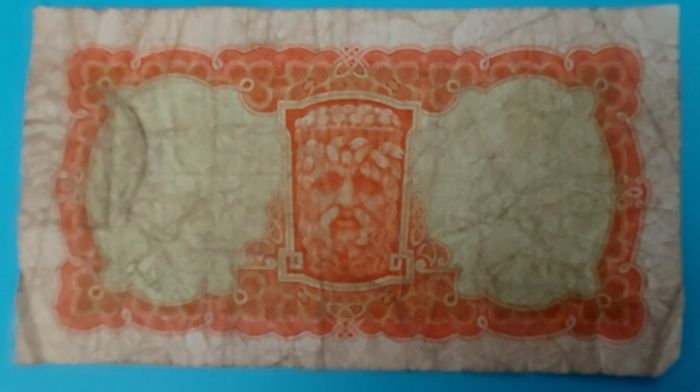 Irish 1966 &68 X 5 Lavery ten shilling banknote in used condition