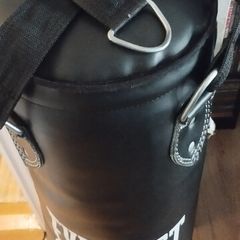 Punching boxing bag