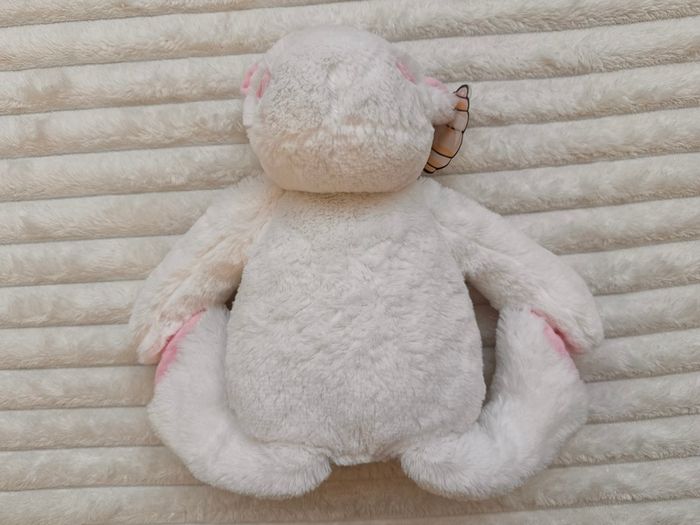 Mumbles White Pink Hippo Plush Soft Only approx. 25 cm. (without legs) MM606 Please see photos
