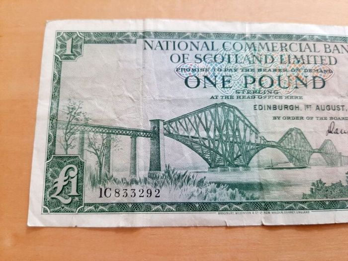 Bank of Scotland note 1963