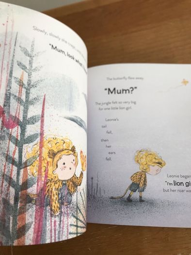 The lion girl book