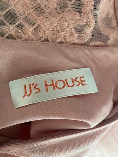 Jjs house pink fitted graduation dress
