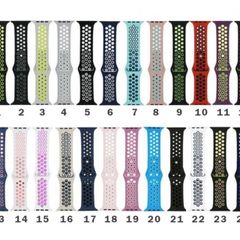 Apple iWatch Sport Silicon Band Strap 38/40/41 mm for All Series