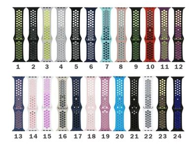 Apple iWatch Sport Silicon Band Strap 38/40/41 mm for All Series