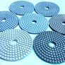 100mm,4" Wet Diamond Polishing Pads, 7 pieces set Image 2