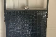 New Black Patent Bag
