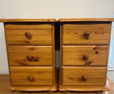 2 solid pine lockers