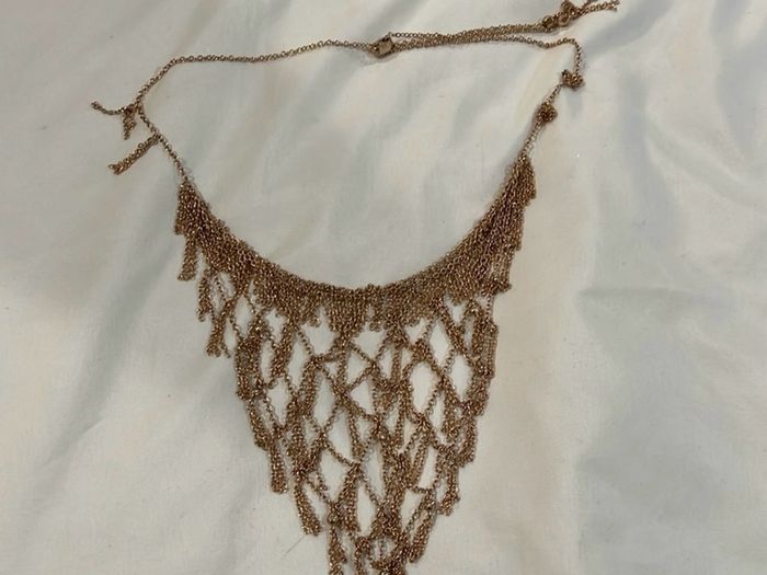 Kendra Scott Chain Bib Necklace with CZ