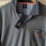 T-shirt Bnwt lerros striped polo Tshirt size large rrp 49 euro Image 2