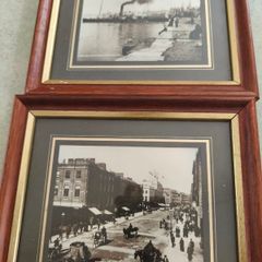Set Of 2 Photo Of Old Limerick The Quays. Limerick.5297.w.l. And George St. Limerick.3287.ma