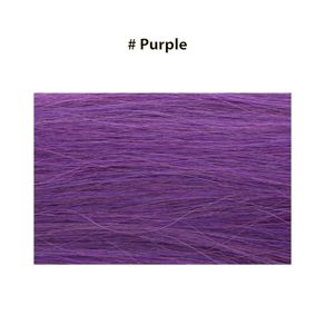 Micro Ring Hair Extensions 20" Double Drawn I Tip Remy Hair 25g - # Purple