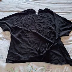 Black Silky Top