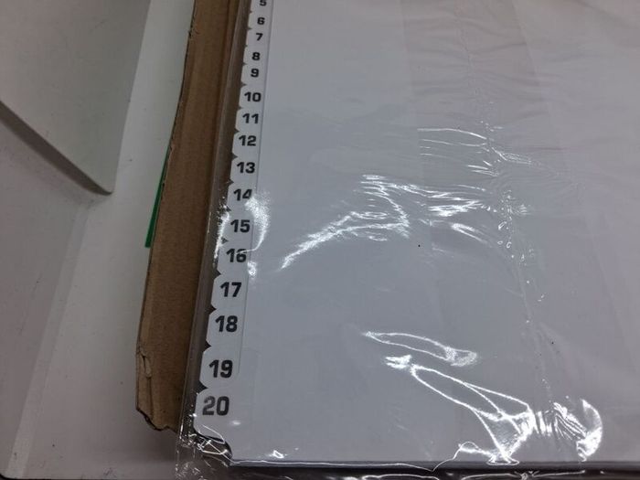 Postage - Lot of 15 Packs of 1-20 Index Cards A4 Size