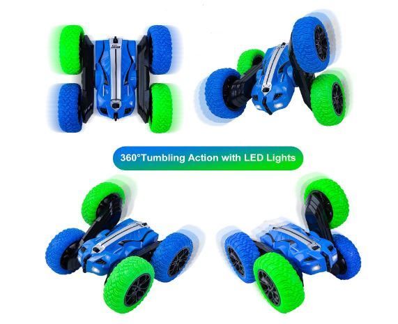 Remote Control Car RC Stunt Toy with Batteries