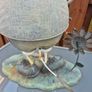 Metal Cow Garden Ornament & Planter Wobbly Head Image 6