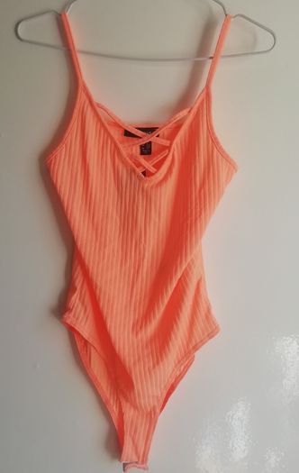 New Look Strappy Latice Bodysuit New With Tags E19.99 Size 12