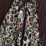 BNWT South Lodge designed in London brown V neck  leopard print long sleeve top size 1 UK10/12 EU38/40 Postage included Image 4