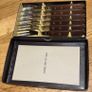 Vintage Boxed Set Of 6 X Teak Handled Forks. Image 4
