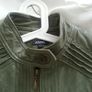 Green leather jacket Image 3