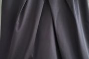 COAST Black Hi-Shine  A-Line skirt with belt loops Sz 14
