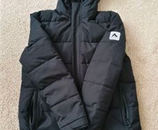 McKINLEY Kids Acosta Padded Puffer Winter Jacket Black Age 13-14