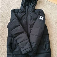 McKINLEY Kids Acosta Padded Puffer Winter Jacket Black Age 13-14