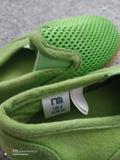 baby summer shoes. UK6/EUR 23