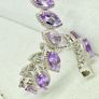 Moroccan Amethyst Cluster Bracelet Image 7