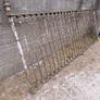 Vintage Antique Wrought Iron Fence Panels Image 6