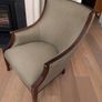 Classic Crate & Barrel Designer Armchair: Sage Image 4