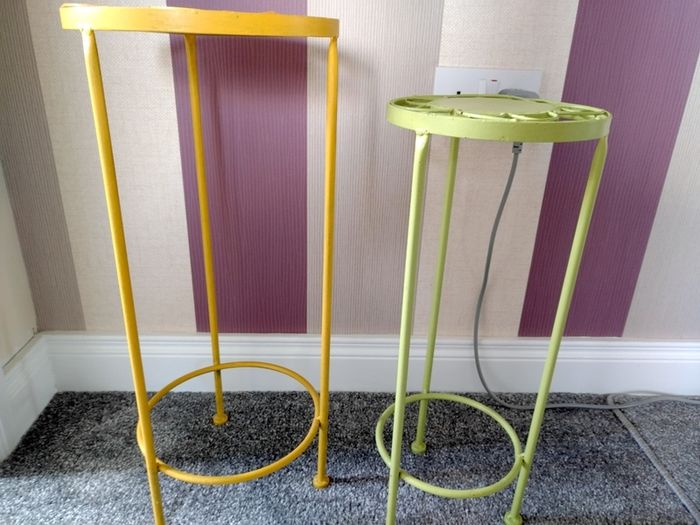 Steel Plant Stand Set of x2