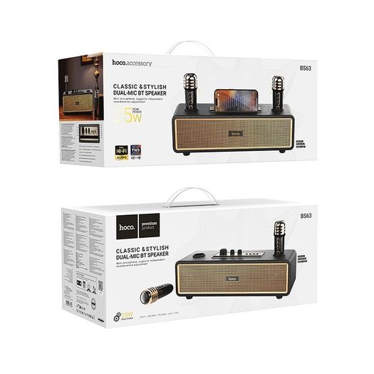 Graceful Premium Wireless Dual Microphone Bluetooth Speaker