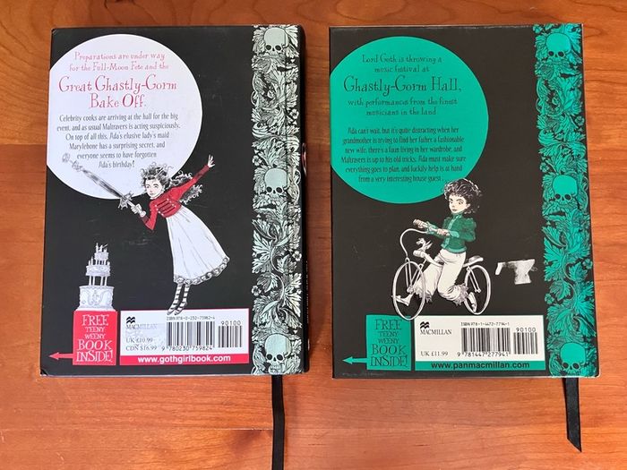 Two Goth Girl Books by Chris Riddell