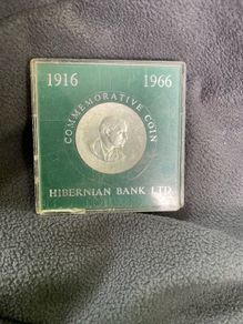 Silver Pearse coin 1966