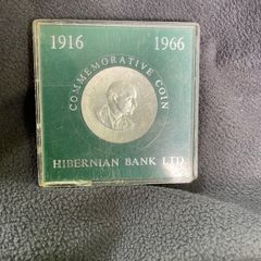 Silver Pearse coin 1966