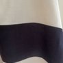 COS Navy & Cream top Image 7